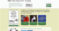 Desktop Screenshot of mymillerscleaners.com